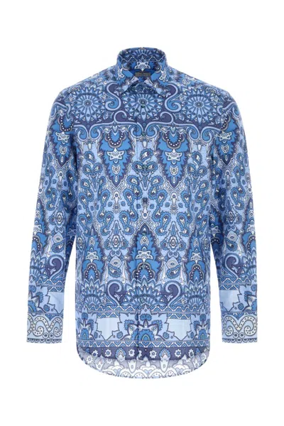 Etro Printed Cotton Shirt