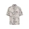 Etro Printed Cotton Shirt In Multi