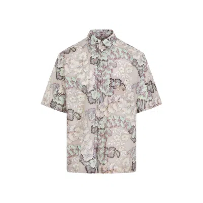 Etro Printed Cotton Shirt In Multi