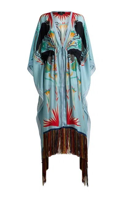 Etro Printed Cover-up In Blue
