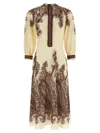 Etro Multicolor Printed Dress In Multi