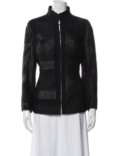 Pre-owned Etro Printed Evening Jacket In Black
