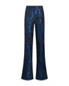 Etro Printed Flared Leg Jeans In Blue Multi