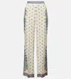Etro Paisley-print Trousers In White