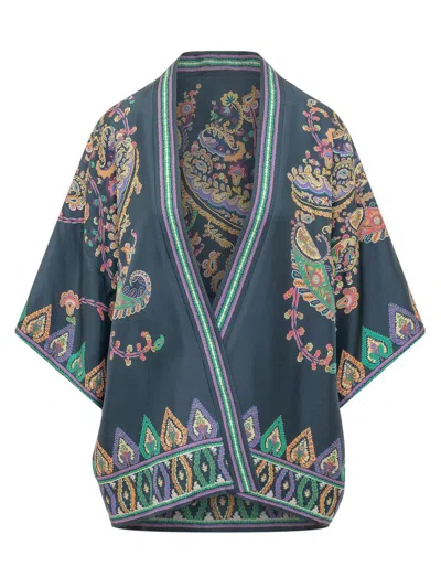 Etro Printed Kesa Jacket In Multi