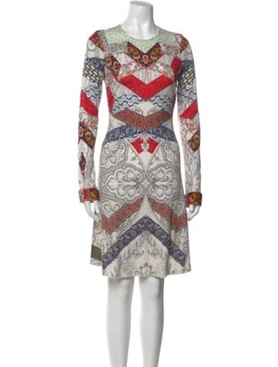 Pre-owned Etro Printed Knee-length Dress