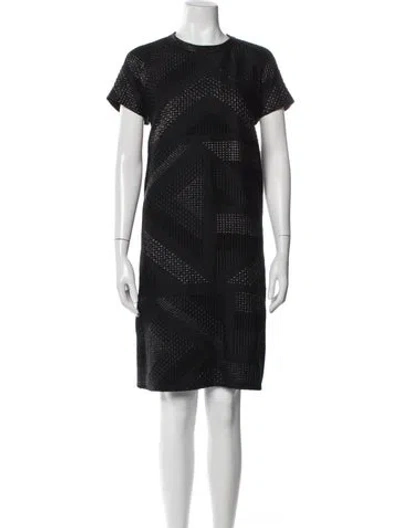 Pre-owned Etro Printed Knee-length Dress In Multi