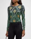 ETRO PRINTED KNITWEAR TOP