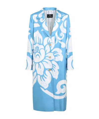 ETRO PRINTED LONG JACKET