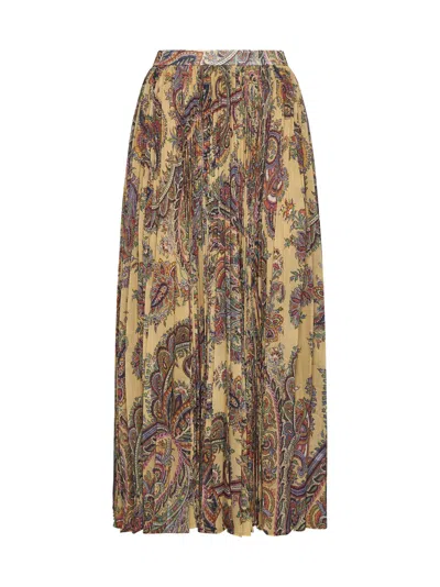 ETRO PRINTED LONG SKIRT ETRO