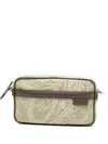 Etro Printed Messenger Bag In Multi