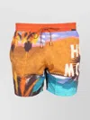 Etro Men Boxer Swimsuit With Print