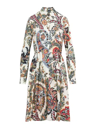 Etro Printed Midi Dress