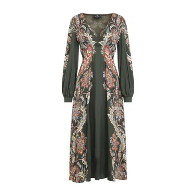 ETRO ETRO PRINTED MIDI DRESS