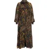 Etro Printed Midi Dress In Multi