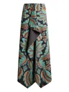 Etro Printed Midi Skirt In Multi