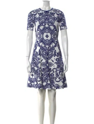Pre-owned Etro Printed Mini Dress In Multi