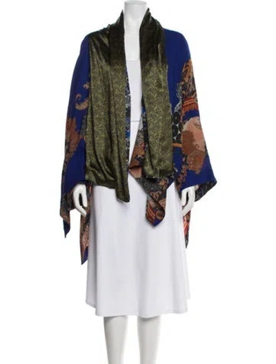 Pre-owned Etro Printed Nightgown In Multi