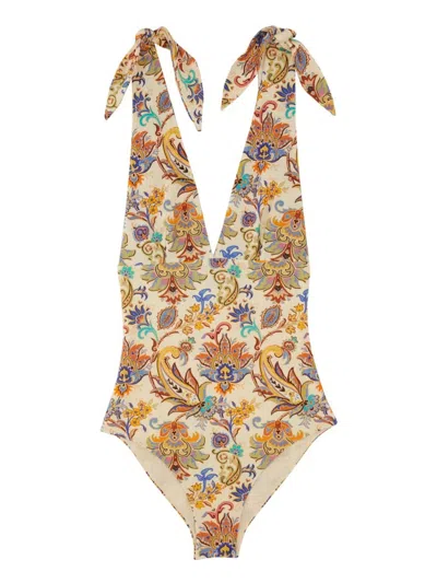 ETRO ETRO PRINTED ONEPIECE SWIMSUIT