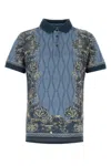 Etro Floral Print Polo T-shirt
