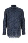 Etro Satin Shirt With Paisley Max Flowers Print