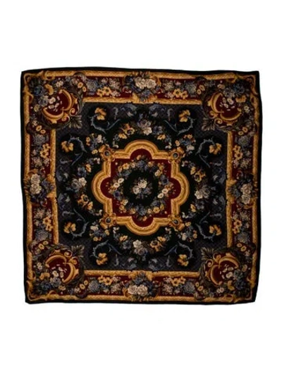 Pre-owned Etro Printed Scarf In Brown
