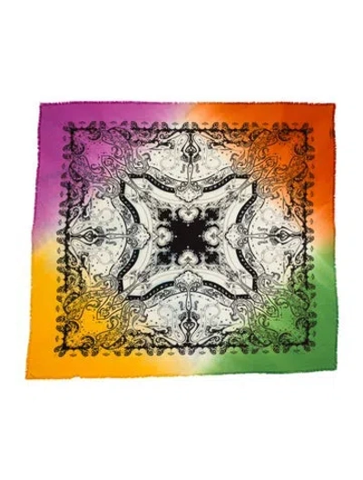 Pre-owned Etro Printed Scarf In Multi