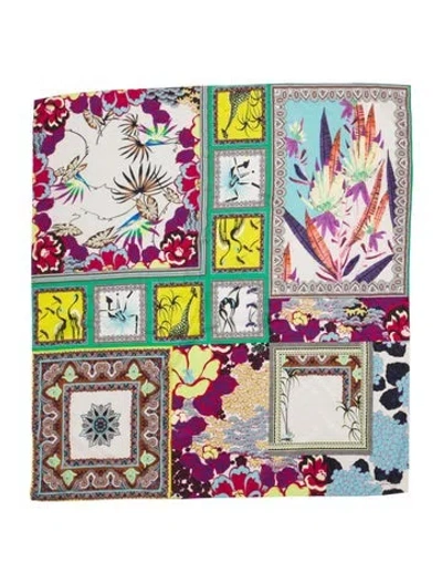 Pre-owned Etro Printed Scarf In Multi