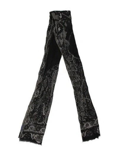 Pre-owned Etro Printed Scarf In Multi