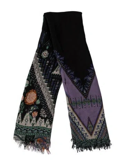 Pre-owned Etro Printed Scarf In Multi