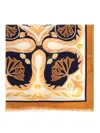 Etro Floral-print Fringed Scarf In Sand