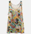 Etro Multi-coloured Floral Pattern Top In 1