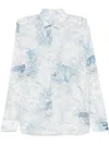Etro Multicolour Long Sleeve Shirt With Paisley Print