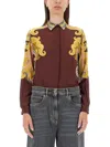 Etro Women's Printed Shirt In Brown
