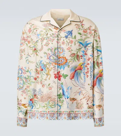 Etro Printed Shirt In Multi