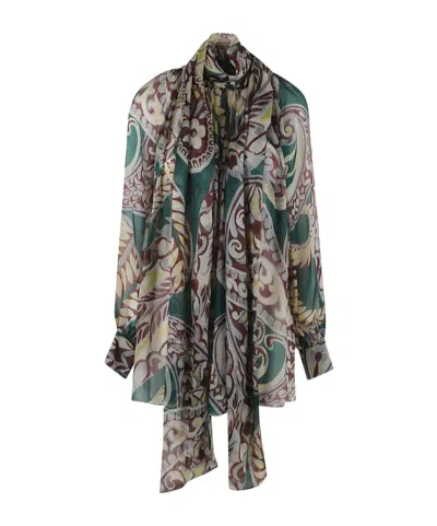 Etro Printed Shirt In Multi