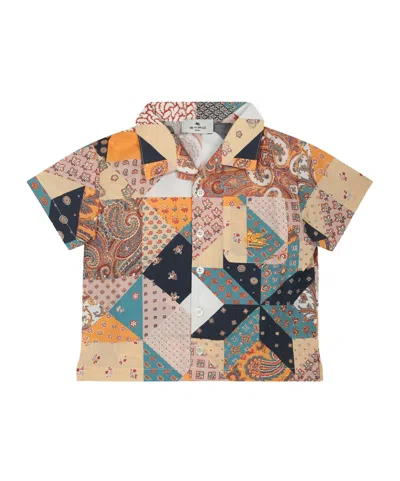 Etro Printed Shirt In Multicolor