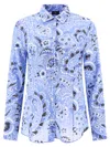 Etro Paisley-print Cotton Blend Shirt