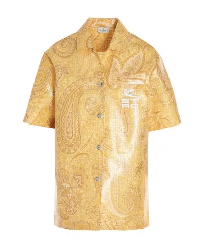 ETRO PRINTED SHORT-SLEEVED SHIRT