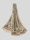Etro Printed Silk And Cashmere Scarf In Multicolour
