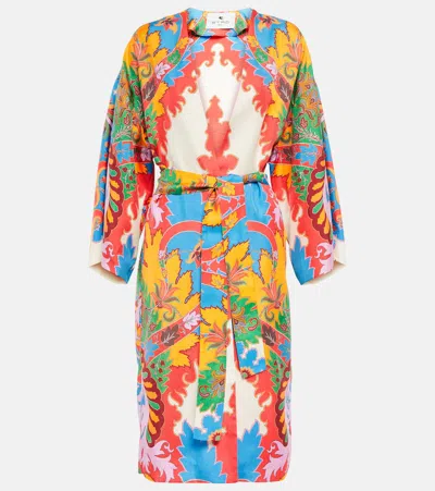 Etro Mantel Mit Abstraktem Muster In 1