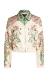 Etro Women's Lucky Charms Bomber Jacket In Multi