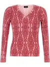 Etro Printed Silk Blend T-shirt