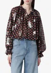 Etro Printed Silk Blouse In Multi