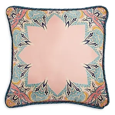Etro Printed Silk Decorative Pillow, 18 X 18 In Multi