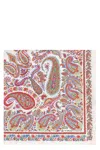 Etro Printed Silk Scarf In Multi