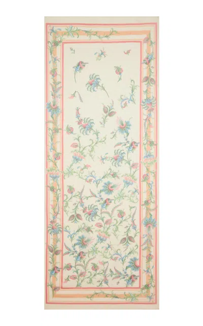 Etro Printed Silk Scarf In Multi