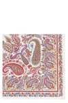 Etro Printed Silk Scarf In Multi