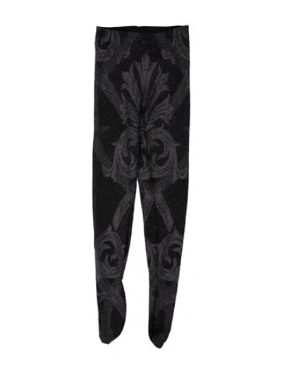 Pre-owned Etro Printed Skinny Leg Pants W/ Tags In Blue