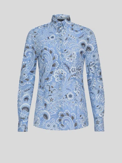 ETRO PRINTED SLIM-FIT SHIRT